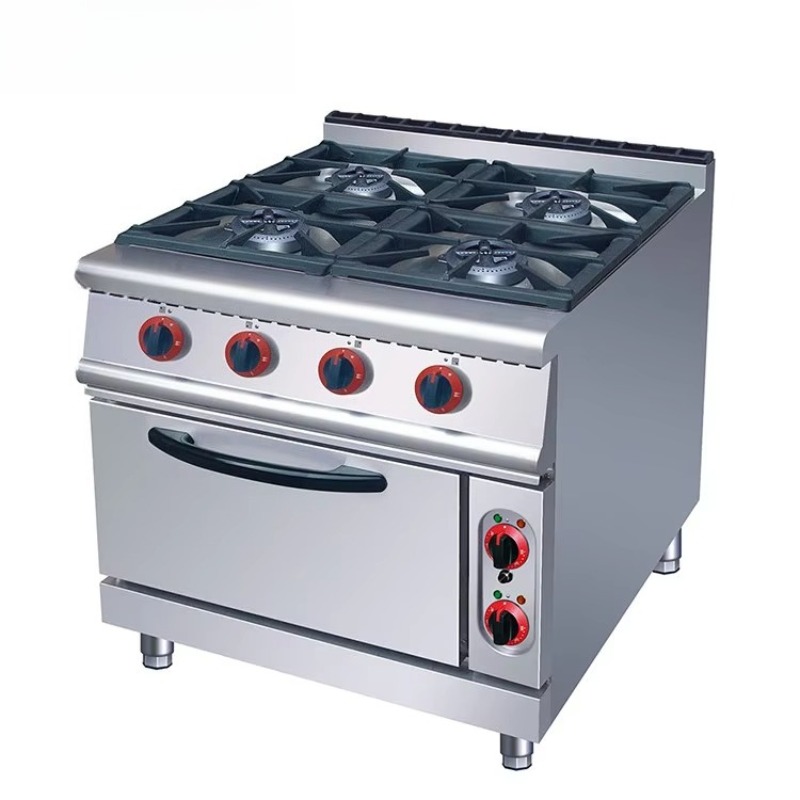Home Cooking Appliances - เตาแก๊สแบบคอมโบพร้อมเตาอบ เครื่องใช้ในครัวอเนกประสงค์สำหรับร้านอาหาร การทำอาหารที่บ้าน และการอบขนม แบบกำหนดเองได้