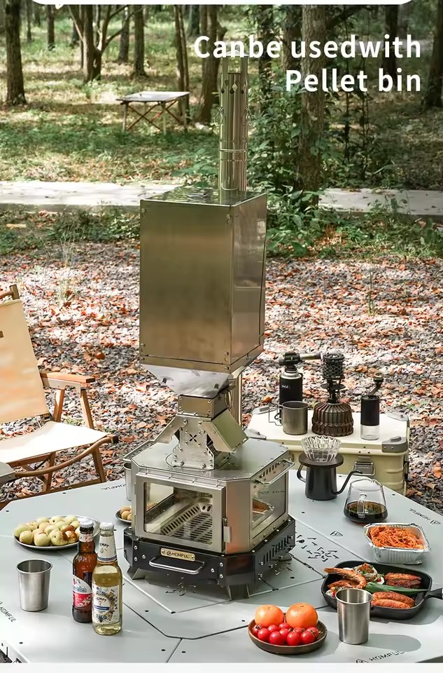 เตาไม้พกพา HOMFUL สำหรับให้ควา - Home Cooking Meals บทวิจารณ์และราคา