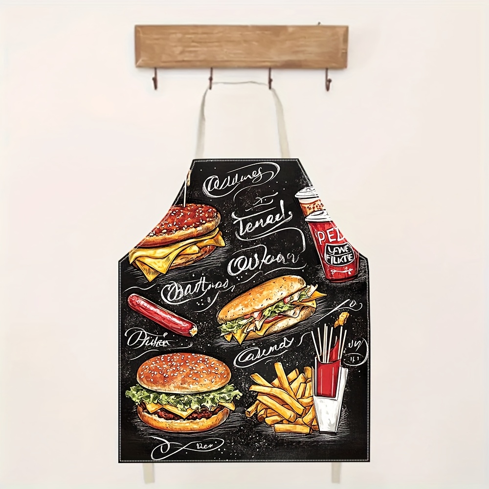 ผ้ากันเปื้อนลายกราฟฟิตี้เบอร์เ - Home Cooking Fast Foods บทวิจารณ์และราคา