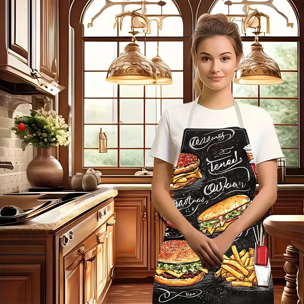 ผ้ากันเปื้อนลายกราฟฟิตี้เบอร์เ - Home Cooking Fast Foods บทวิจารณ์และราคา