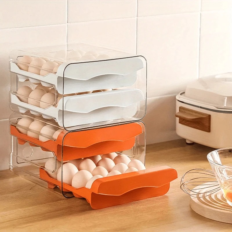 กล่องเก็บไข่พลาสติกขนาดใหญ่ 2  - Home Cooking Appliances บทวิจารณ์และราคา