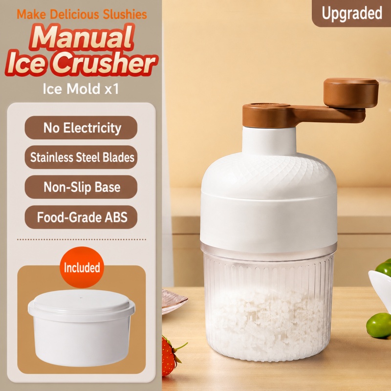เครื่องบดน้ำแข็งแบบมือหมุนแบบพ - Home Cooking Appliances บทวิจารณ์และราคา