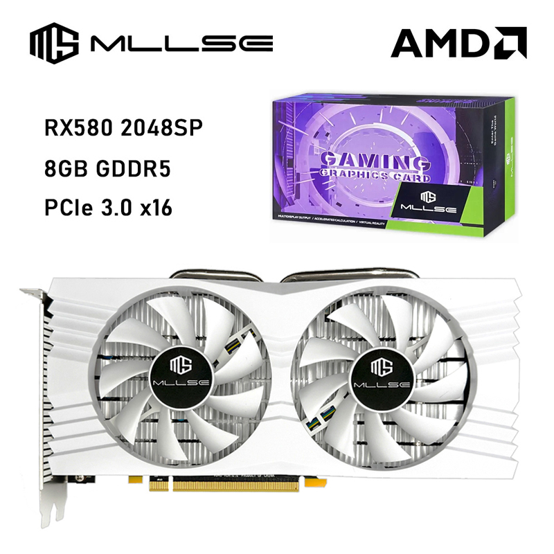 MLLSE AMD Radeon RX 580 8GB กา - Home Cooking Videos บทวิจารณ์และราคา