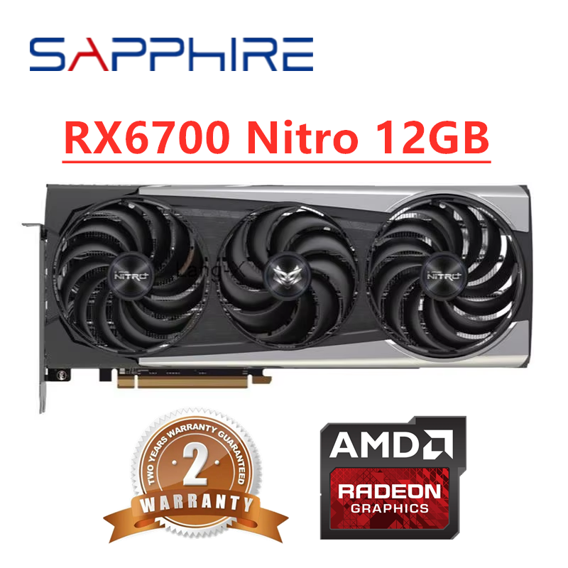 การ์ดจอ GPU Sapphire RX 6700 X - Home Cooking Videos บทวิจารณ์และราคา
