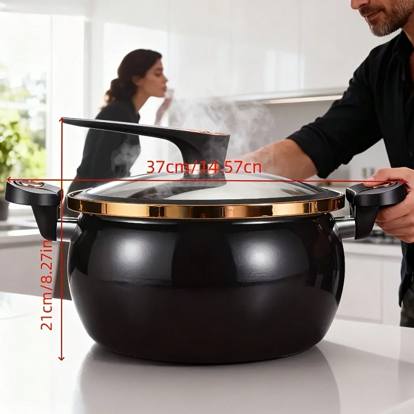 หม้อสตูว์ขนาดใหญ่ 8.45QT แบบไม - Home Cooking Fast Foods บทวิจารณ์และราคา