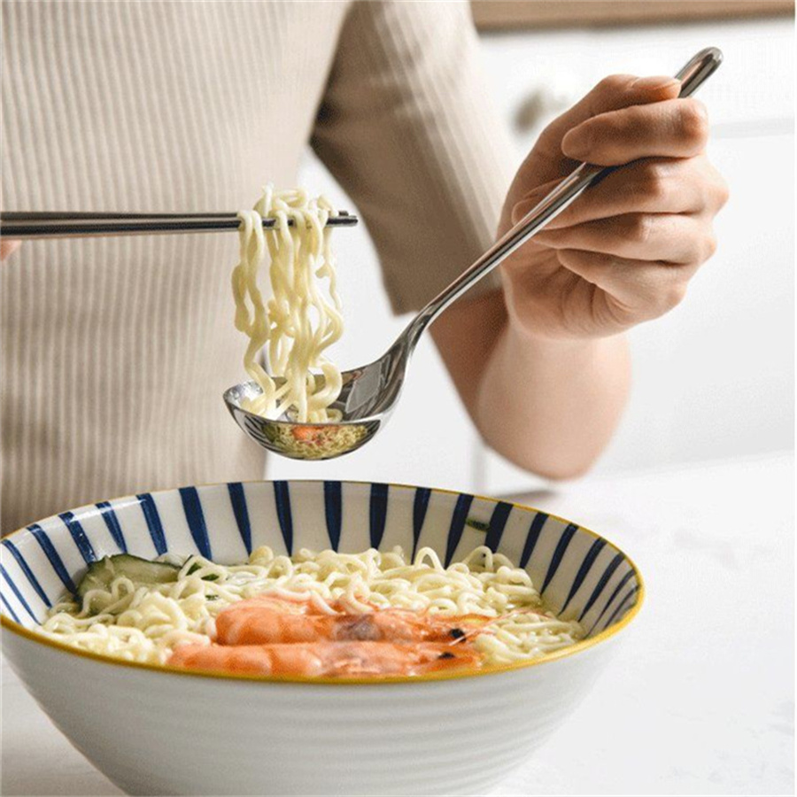 ช้อนสแตนเลสแบบหนา 2/1 ชิ้น ด้า - Home Cooking Meals บทวิจารณ์และราคา