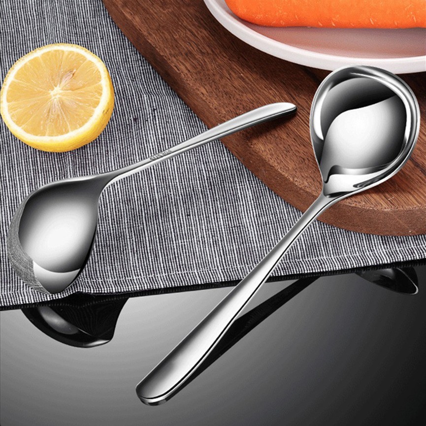 ช้อนสแตนเลสแบบหนา 2/1 ชิ้น ด้า - Home Cooking Meals บทวิจารณ์และราคา